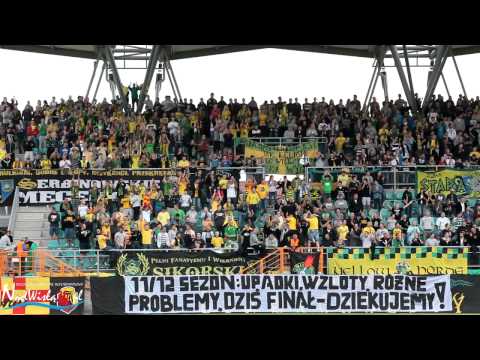 Siarka Tarnobrzeg - Stal Kraśnik - doping kibiców, 06.06.2012HD