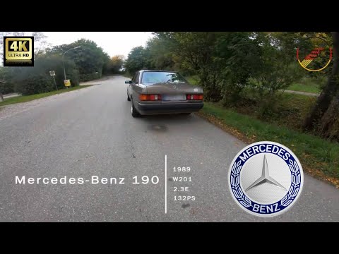 Mercedes-Benz E190 W201 2.3 Autobahn POV Drive | Max Speed | Test Drive