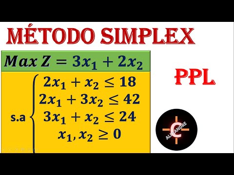 PROGRAMAÇÃO LINEAR (PL) -  MÉTODO SIMPLEX  #aula 3 - INVESTIGAÇÃO OPERACIONAL