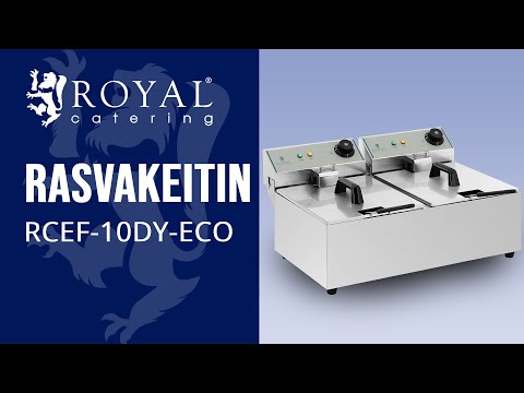vídeo - Fritadeira elétrica - 2 x 10 l - ECO