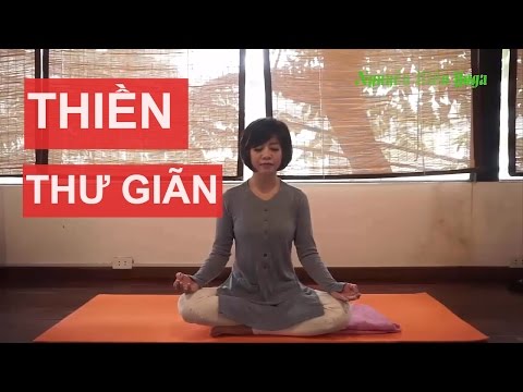 Yoga at home - Meditation to heal and relieve stress with Nguyen Hieu Yoga