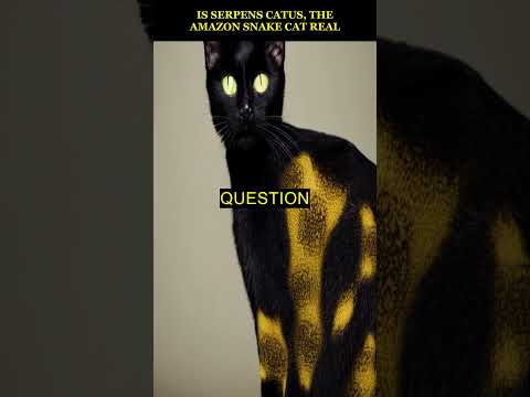 Is Serpens Catus, the Amazon Snake Cat real