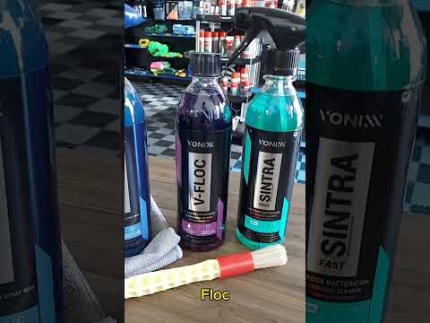Kit Lavagem Automotiva V-floc Blend Sintra Intense Vonixx