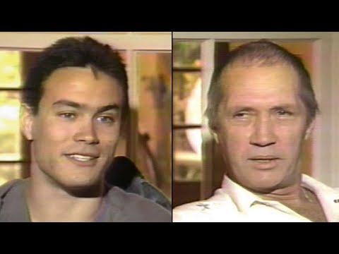 Brandon Lee and David Carradine comment on Kung Fu (1986)
