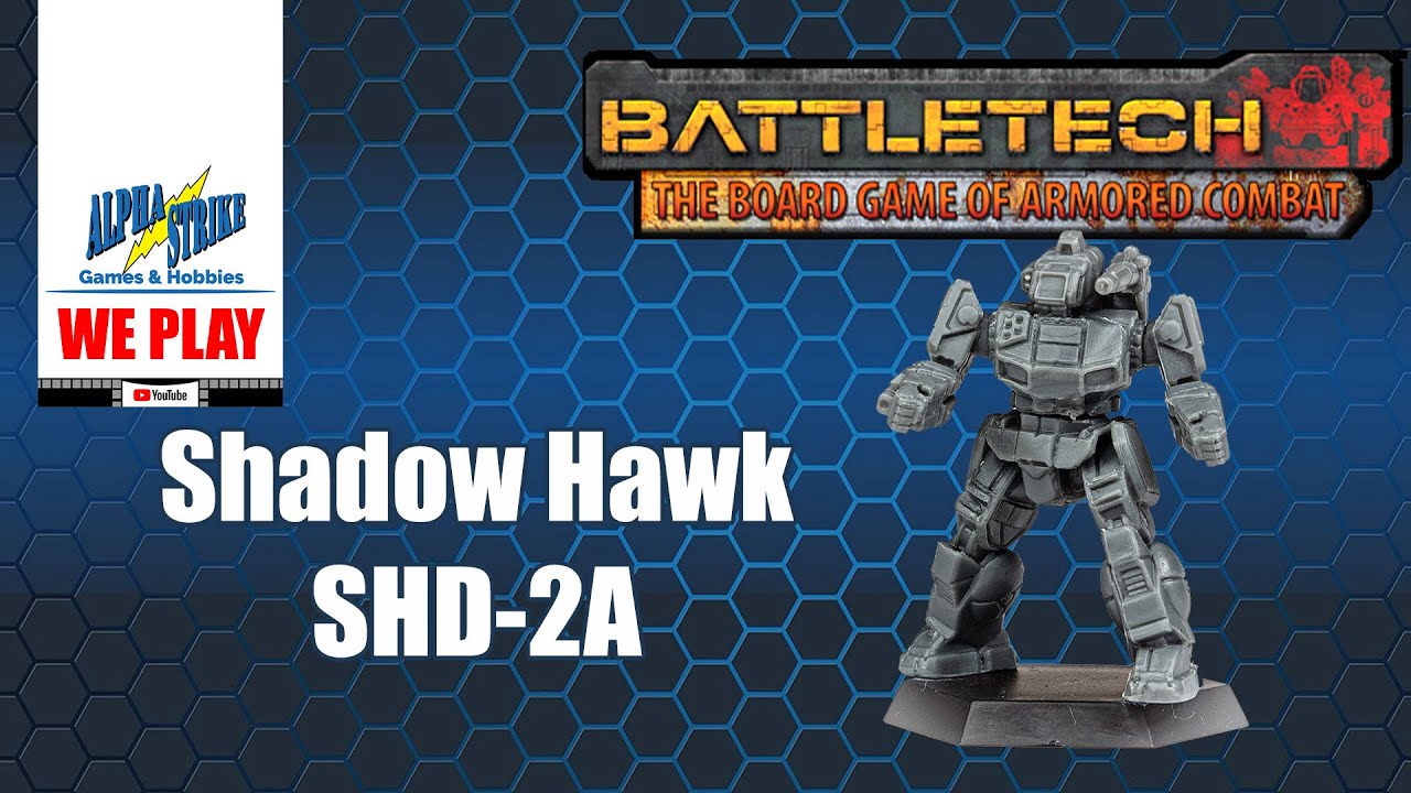 BattleTech Mech Overview:  Shadow Hawk SHD -2A