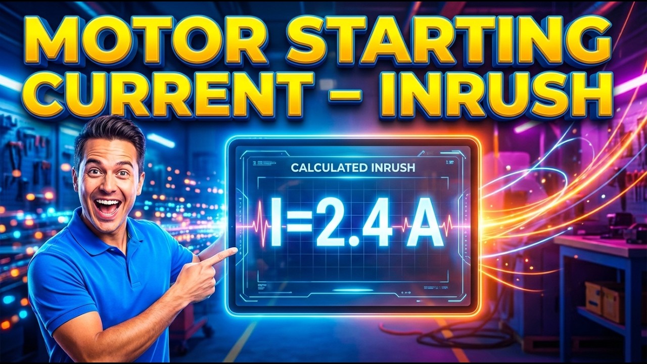 Motor Starting Current Calculator — Inrush