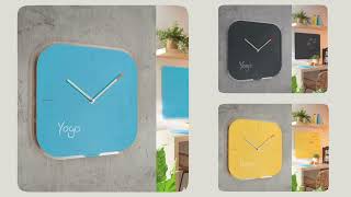 Tiché nástenné hodiny Leitz Cosy