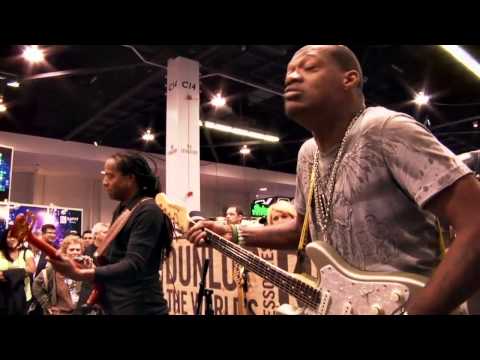 Live From NAMM 2013: Eric Gales & Doug Wimbish At The Dunlop Booth