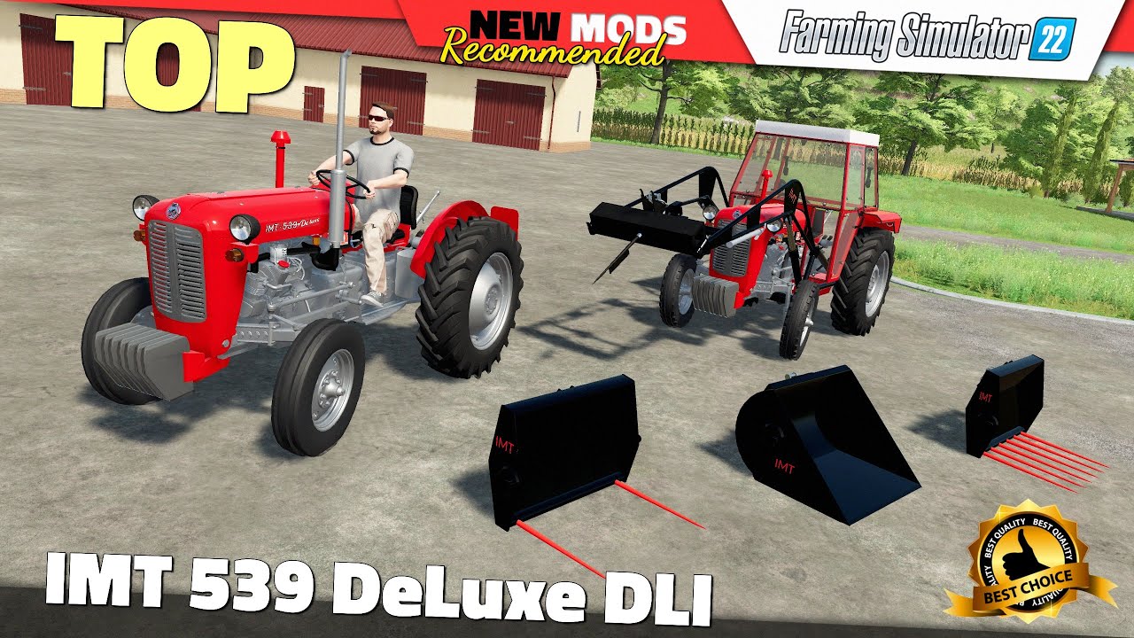 FS22 | IMT 539 DeLuxe DLI [BETA] - Farming Simulator 22 New Mods Review 2K60
