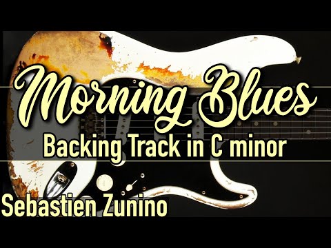 Morning Slow Blues Backing Track in C minor