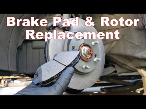 How to Replace Front Brake Pads and Rotor Hyundai Elantra 2010-2016