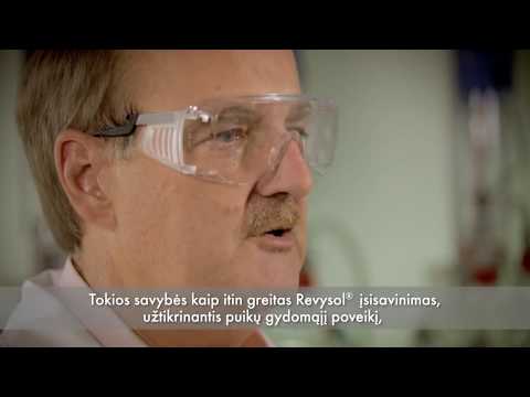  Revysol®: produkto formos kūrimas