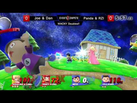 Chicago Sm4sh Summit Losers Semis – Whacky Doubles – Joe Barrels & Dan vs. Panda Bair & RZI