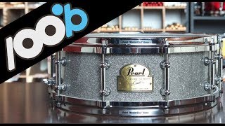 Video thumbnail for 100% Batera - Caixa Pearl Signature Virgil Donati 14" x 05" Smoke Flake Sparkle by 100% Batera