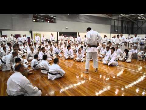 JKA HQ Instructor Okuma Koichiro Shihan at All JKA National Seminar