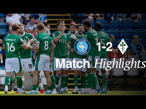 Wycombe Wanderers 1-2 Stockport County | Match Highlights