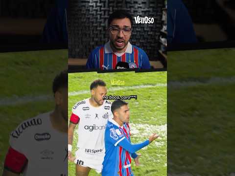 Leitura labial POLÊMICA de Neymar Jr. vs. Nestor na partida Santos vs. Bahia.