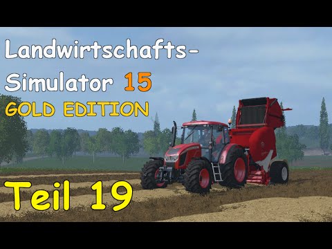 Let's Play LS15 GOLD EDITION Teil 19 - BALLEN PRESSEN | Liongamer1