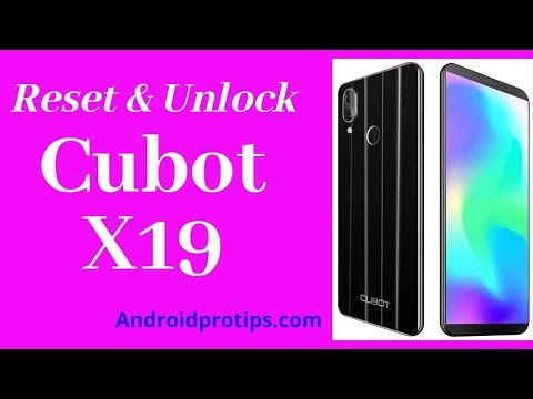 How to Reset & Unlock Cubot X19