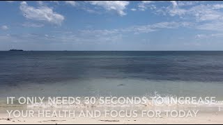 relaxation in 30 seconds to increase your health and focus