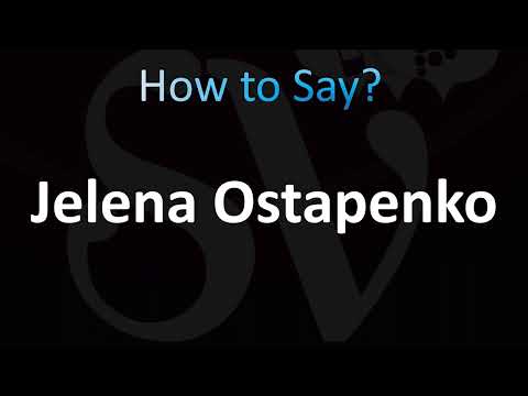 How to Pronounce Jelena Ostapenko (Correctly!)