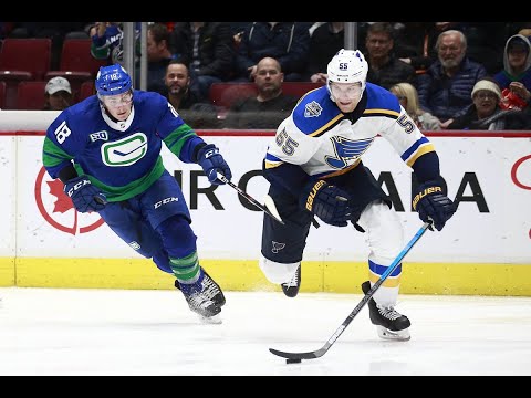 Reviewing Canucks vs Blues Game One