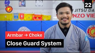 Armbar - Choke I Close Guard System I 22