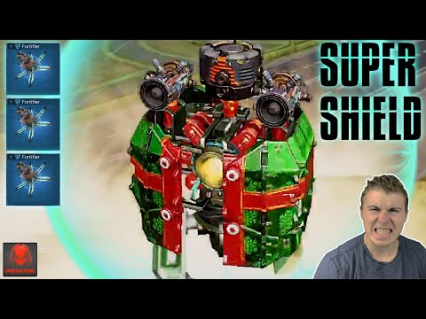 The RIDICULOUS Ancile SHELL Build With 3x Fortifiers - Most Shields Ever on A Robot | INDESTRUCTIBLE