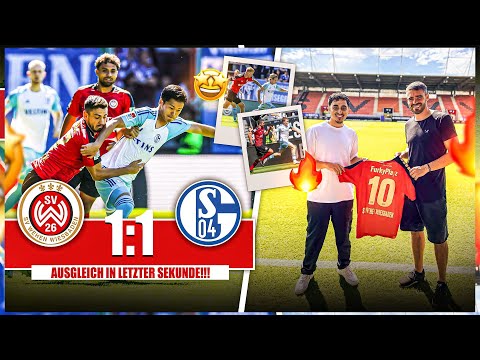 TOR IN LETZTER SEKUNDE! 🤯🔥 SCHALKE IN DER KRISE? SV WEHEN WIESBADEN - SCHALKE 04 HIGHLIGHTS VLOG!
