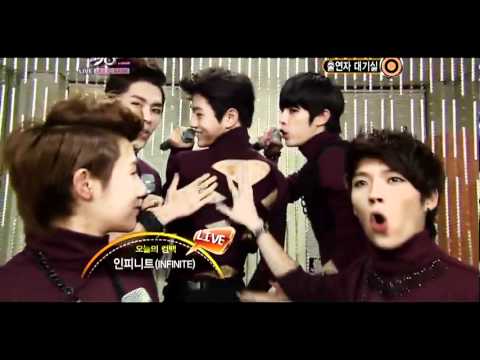 [110930] INFINITE - Backstage (Comeback Stage @Music Bank)