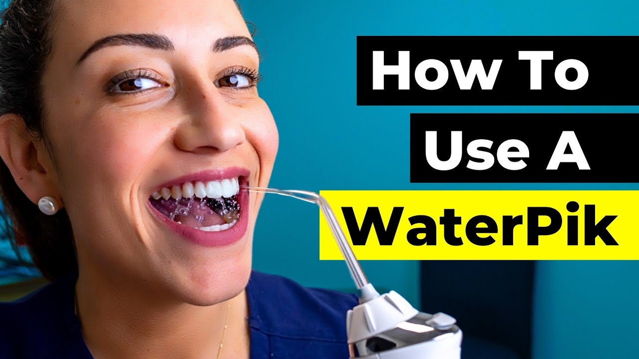 How To Use A Water Flosser (Without The Mess)