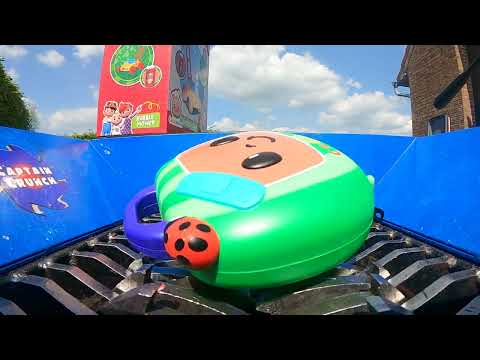 Cocomelon Toys Meet the Shredder: Epic Satisfying Destruction