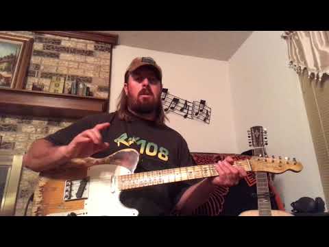 How To Play The Guitar Solo In Small Town Saturday Night By Hal Ketchum