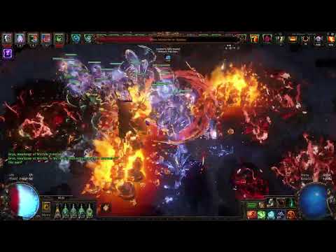 Uber Sirus lvl85 | CI Carrion Golems 3.26 Path of Exile Mercenary Showcase | NO MERC SETUP