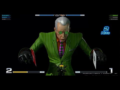 KOF XIV   頂上對決  日本M  vs ET    牌叔:看好了我只示範一次.......神反應!!!!!!