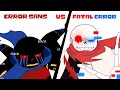 Fatal Error Vs Error Sans