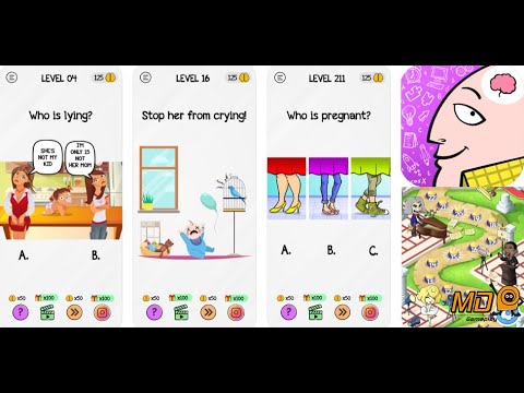 Braindom: Brain Games Test - Gameplay IOS - YouTube