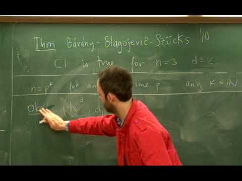 Alfredo Hubard (New York University) / Convex equipartitions of convex sets / 2012-02-15