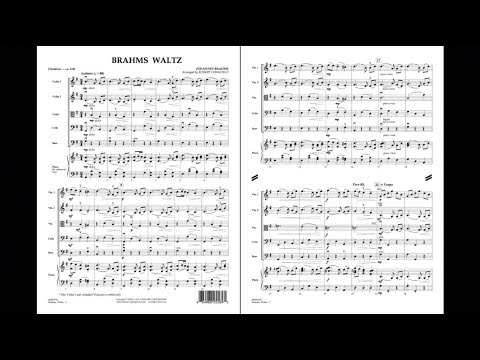 Brahms' Waltz arranged by Robert Longfield