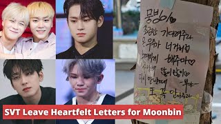 Download lagu SEVENTEEN’s Mingyu, Seungkwan, Wonwoo, Woozi, & DK Leave Heartfelt Letters For Moonbin mp3 Download lagu SEVENTEEN’s Mingyu, Seungkwan, Wonwoo, Woozi, & DK Leave Heartfelt Letters For Moonbin mp3