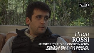 Hugo Rossi - Subsecretario de Coordinación Política de Agroindustria