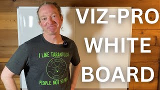 VIZ-PRO Dry Erase White Board