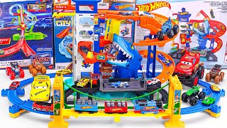 Download lagu Hot Wheels Collection Unboxing Review ASMR | Hot Wheels City Attacking Shark Escape Playset mp3
