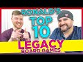 Ronald’s Top 10 Best Legacy Board Games (spoiler free)