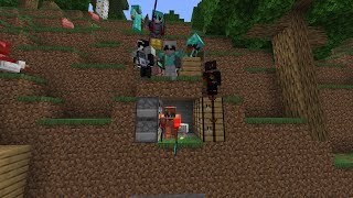 Minecraft Manhunt vs HUNTERS… but Viewers Can Join & I Have ORBITALS 🚀