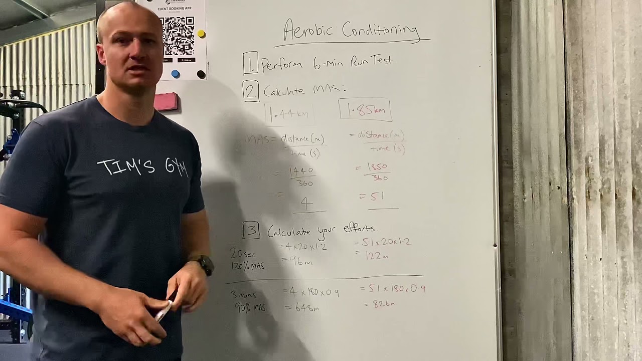 Calculating MAS - Aerobic Conditioning