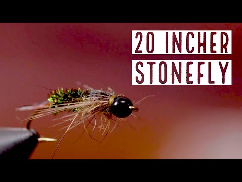 20 Incher Stonefly Nymph (Fly Tying Tutorial)