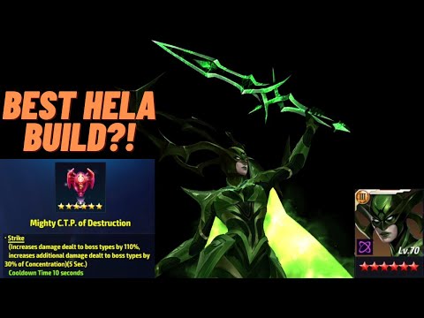 T3 HELA DESTRUCTION MODE :P (Asgard Invasion) - KNULL 29 / MEPHISTO 9 / DRX - Marvel Future Figt