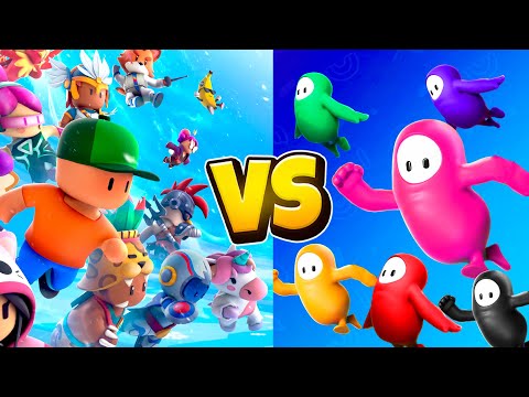 Stumble Guys VS Fall Guys in 2025!