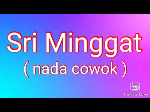 Sri Minggat ( Nada cowok ) - Karaoke Koplo | Cipt. Sonny Josz